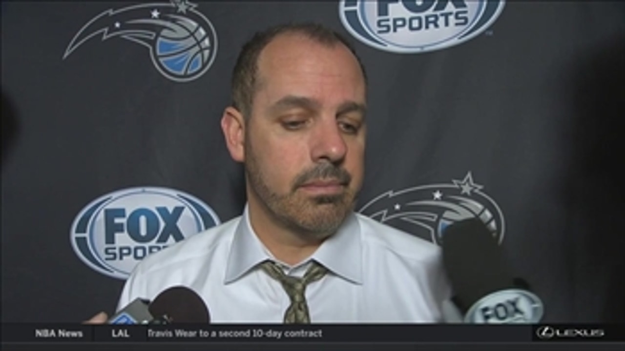 Frank Vogel: When we got punched in the mouth, we lost focus