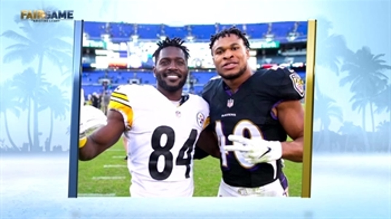 It's Brotherhood over Rivalry any day with Kenny Young and Antonio Brown