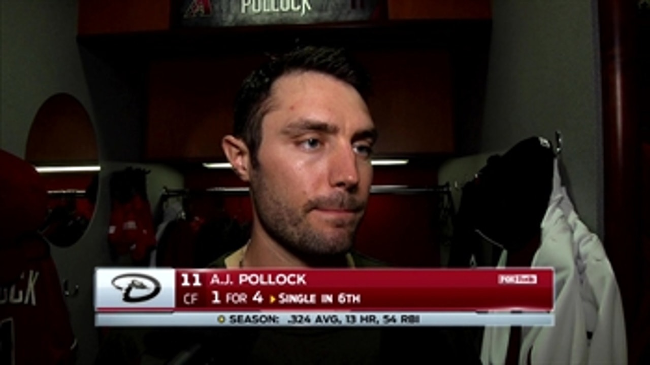 A.J. Pollock: We're better than this