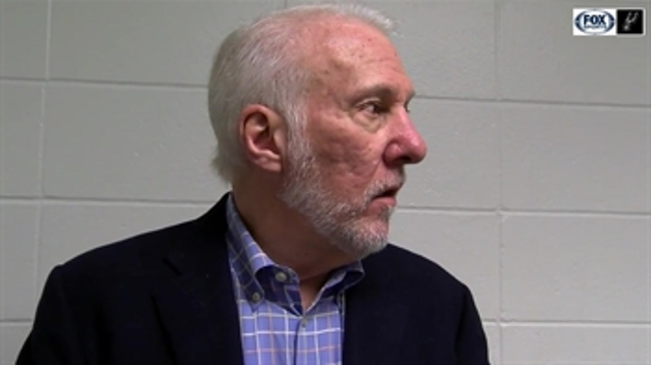 Gregg Popovich on the Spurs 129-114 loss to the Timberwolves