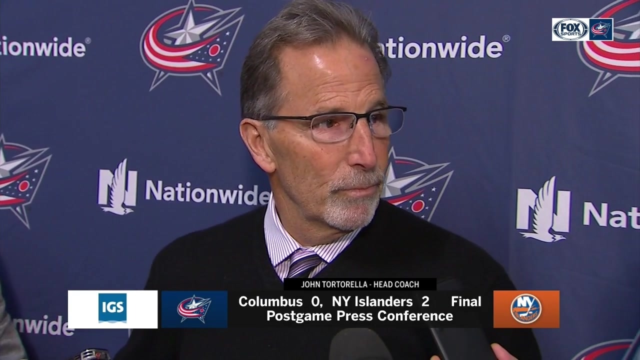 John Tortorella talks about the team adjusting