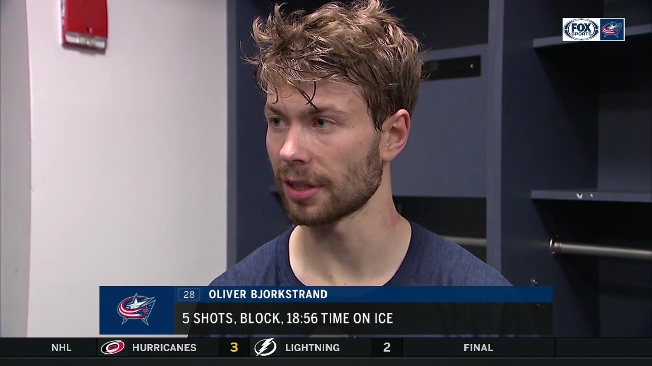 Inside the Blue Jackets Locker Room