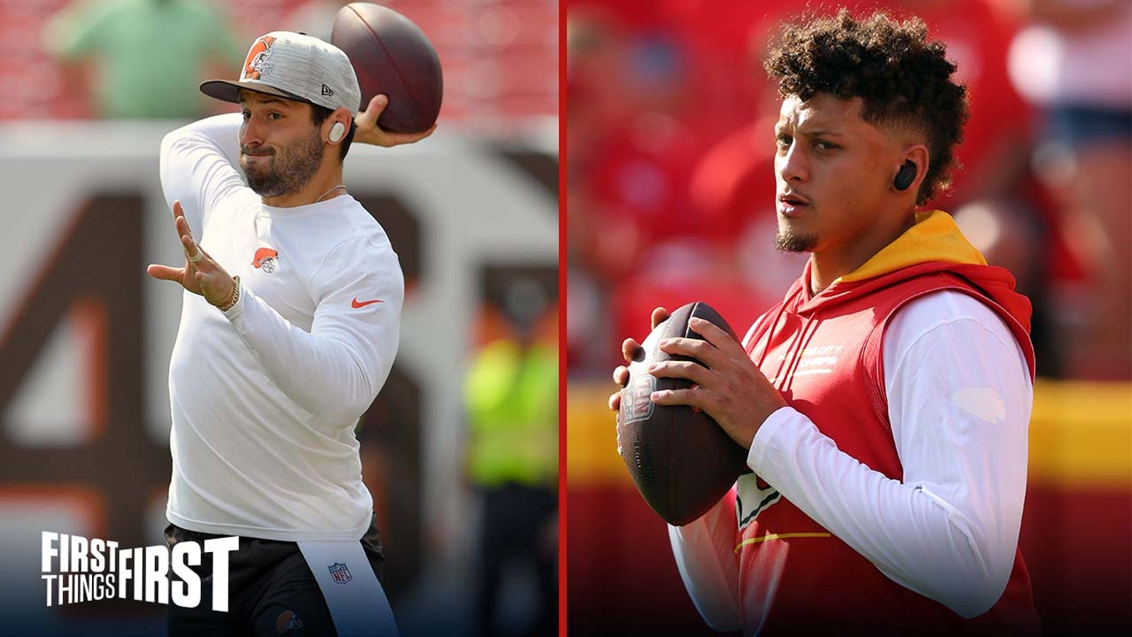 Nick Wright: Baker and Browns don't have a blueprint for Mahomes and Chiefs I FIRST THINGS FIRST