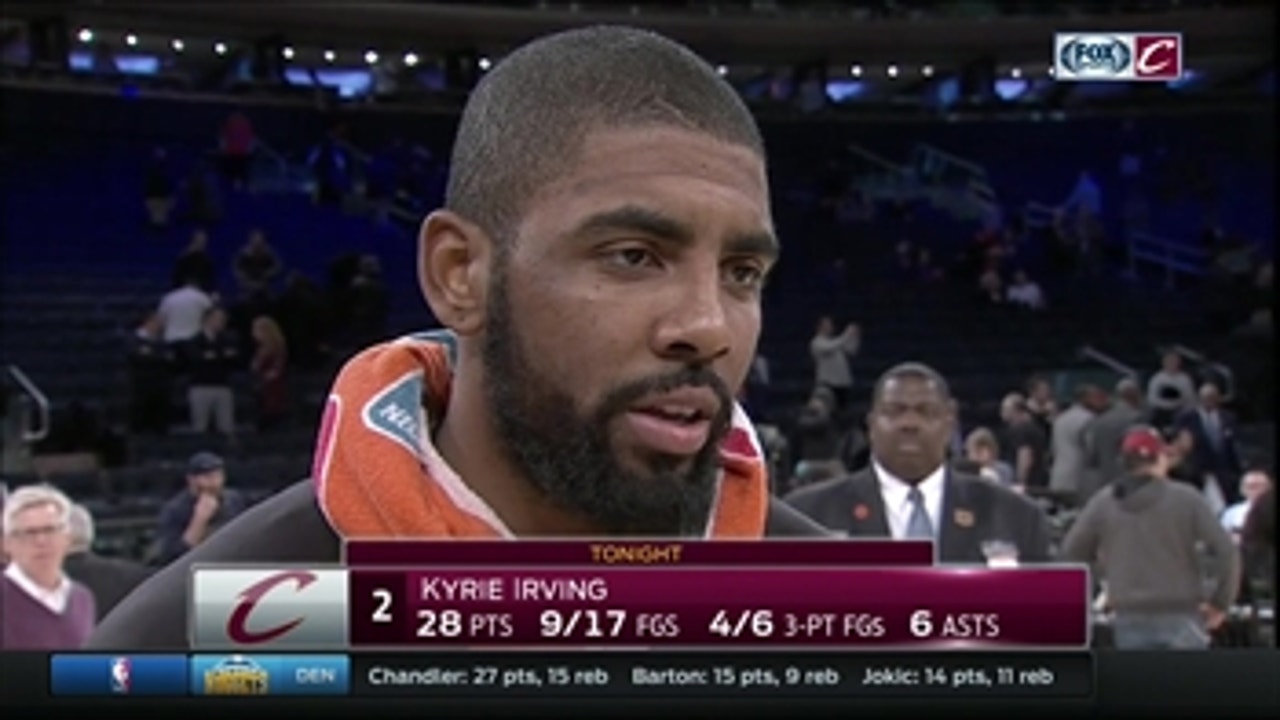 Kyrie Irving, Cavs did what they wanted to do against Knicks
