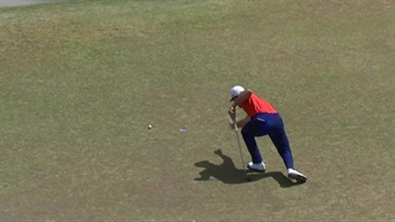 Missed putts frustrate Billy Horschel, even while he's playing well - 2015 U.S. Open highlight