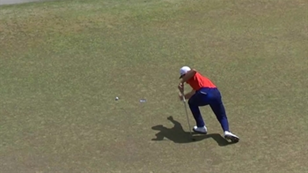 Missed putts frustrate Billy Horschel, even while he's playing well - 2015 U.S. Open highlight