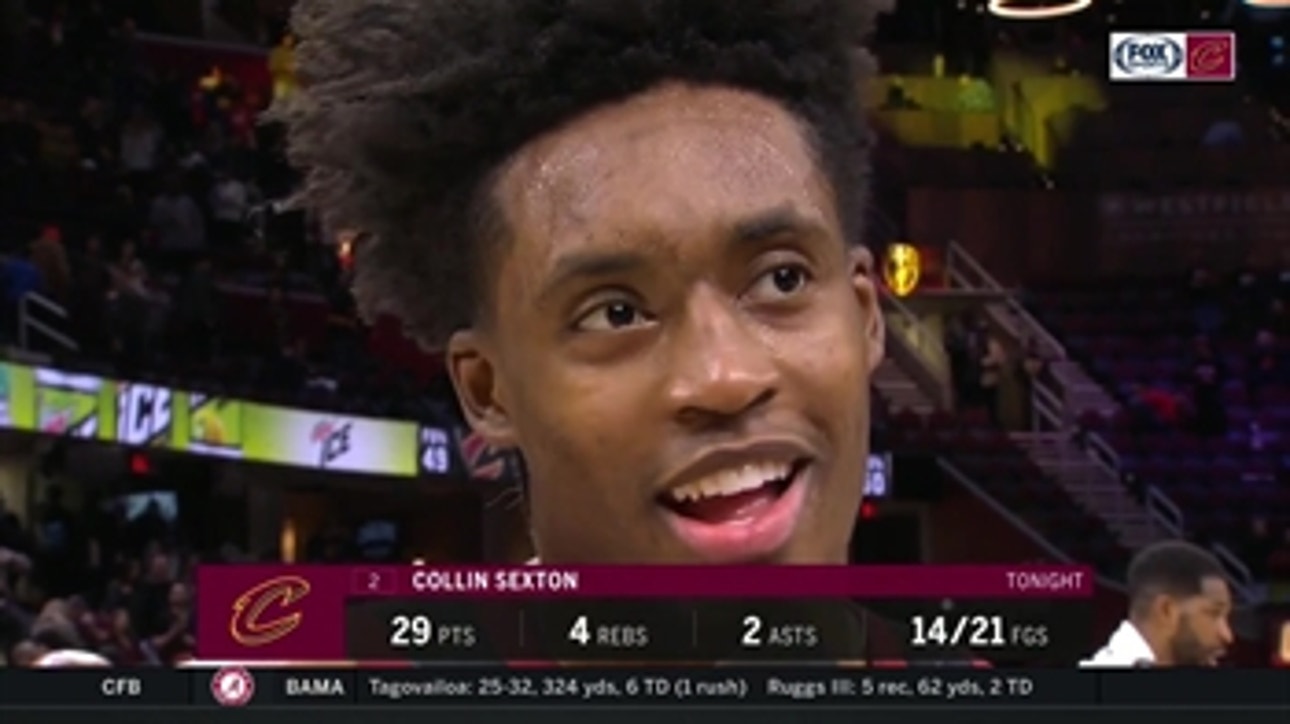 Some help from Dad helped Collin Sexton score career-high 29 vs. Rockets