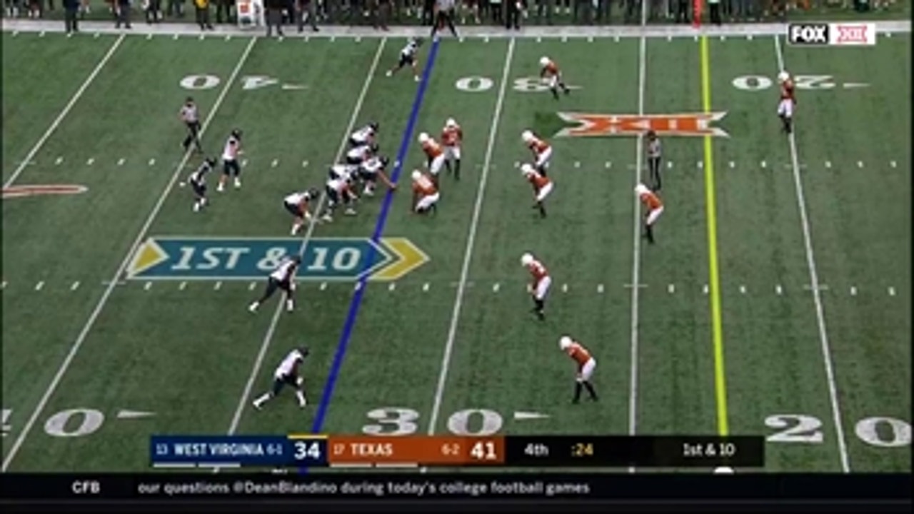 MUST-WATCH: Will Grier throws an ABSOLUTE DIME in the Endzone