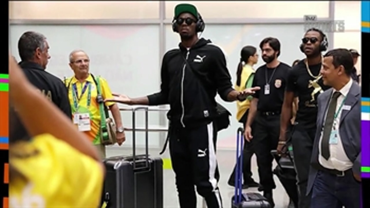 Usain Bolt arrives at the 2016 RIo Olympics - 'TMZ Sports'