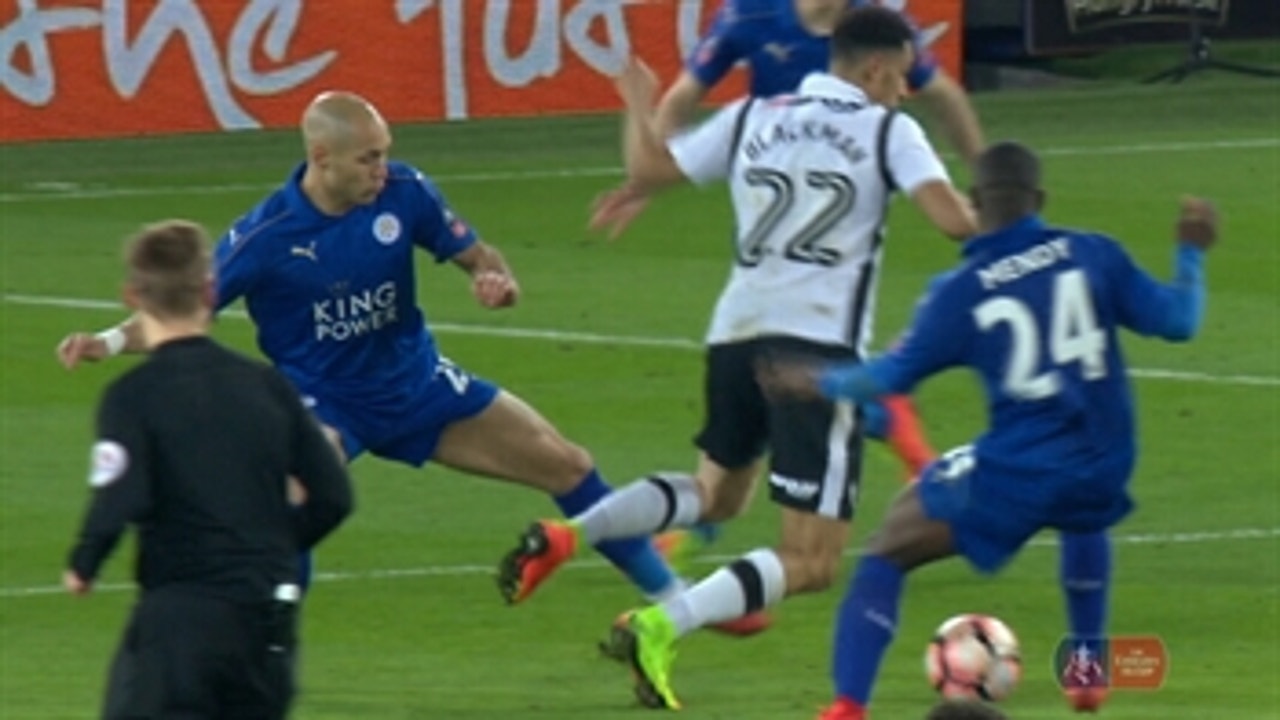 Leicester City vs. Derby County ' 2016-17 FA Cup Highlights