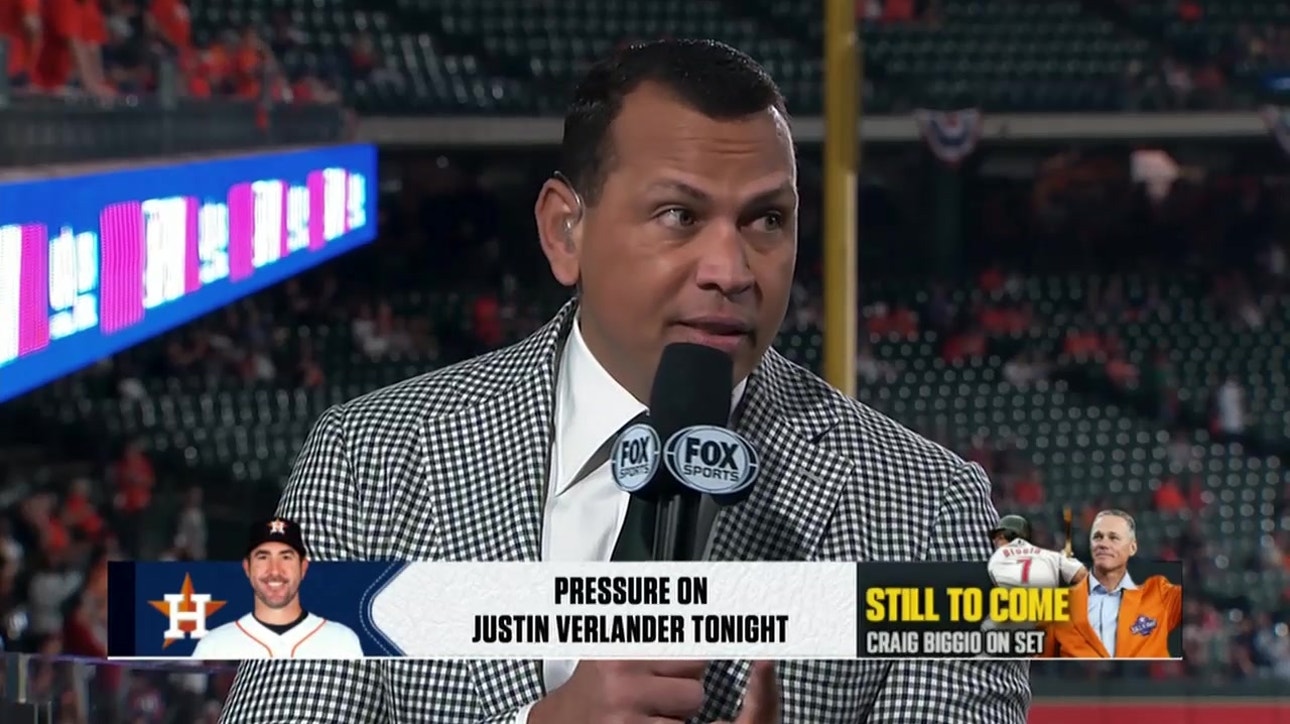 A-Rod on Justin Verlander in Game 2 of the ALCS: 'He needs a Tom Brady-esque performance'