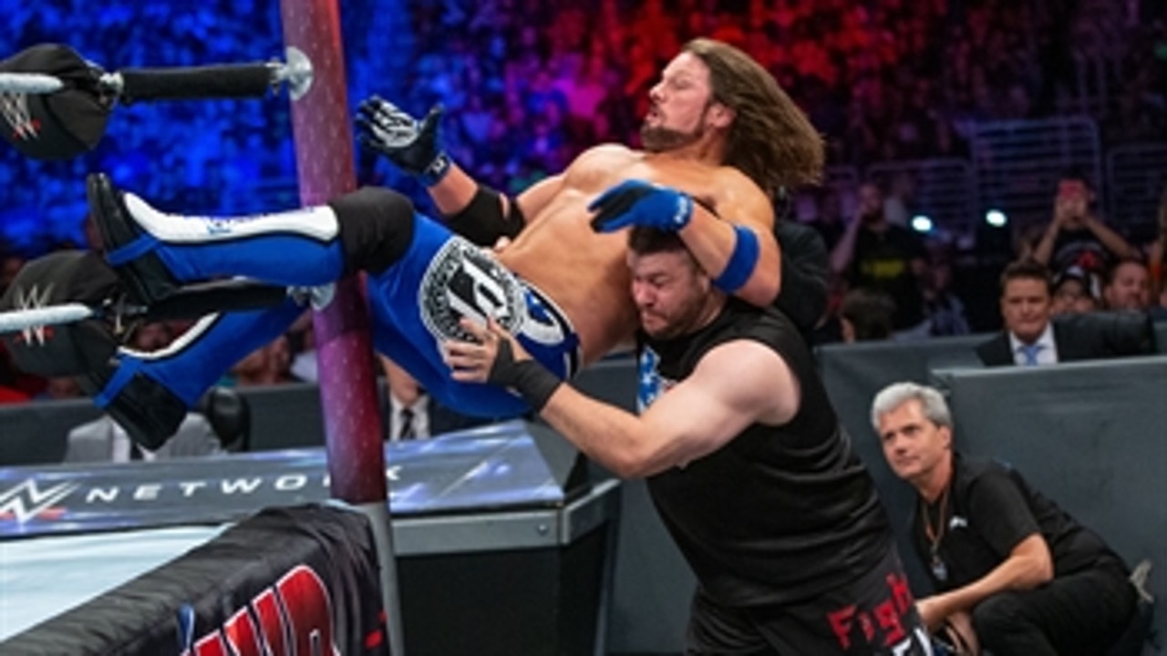 AJ Styles vs. Kevin Owens - U.S. Title Match: WWE Battleground 2017 (Full Match)
