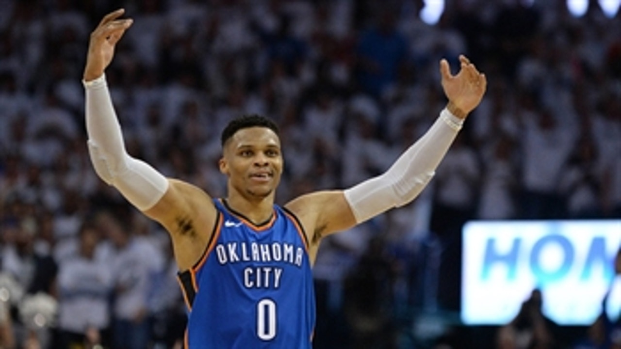 Nick Wright on the OKC Thunder's win over the Utah Jazz: 'This is why I just can't quit Russell Westbrook'