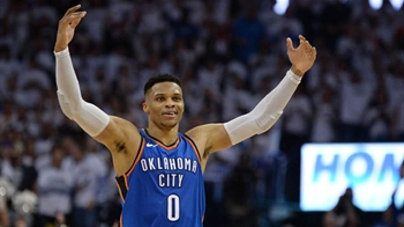 Nick Wright on the OKC Thunder's win over the Utah Jazz: 'This is why I just can't quit Russell Westbrook'