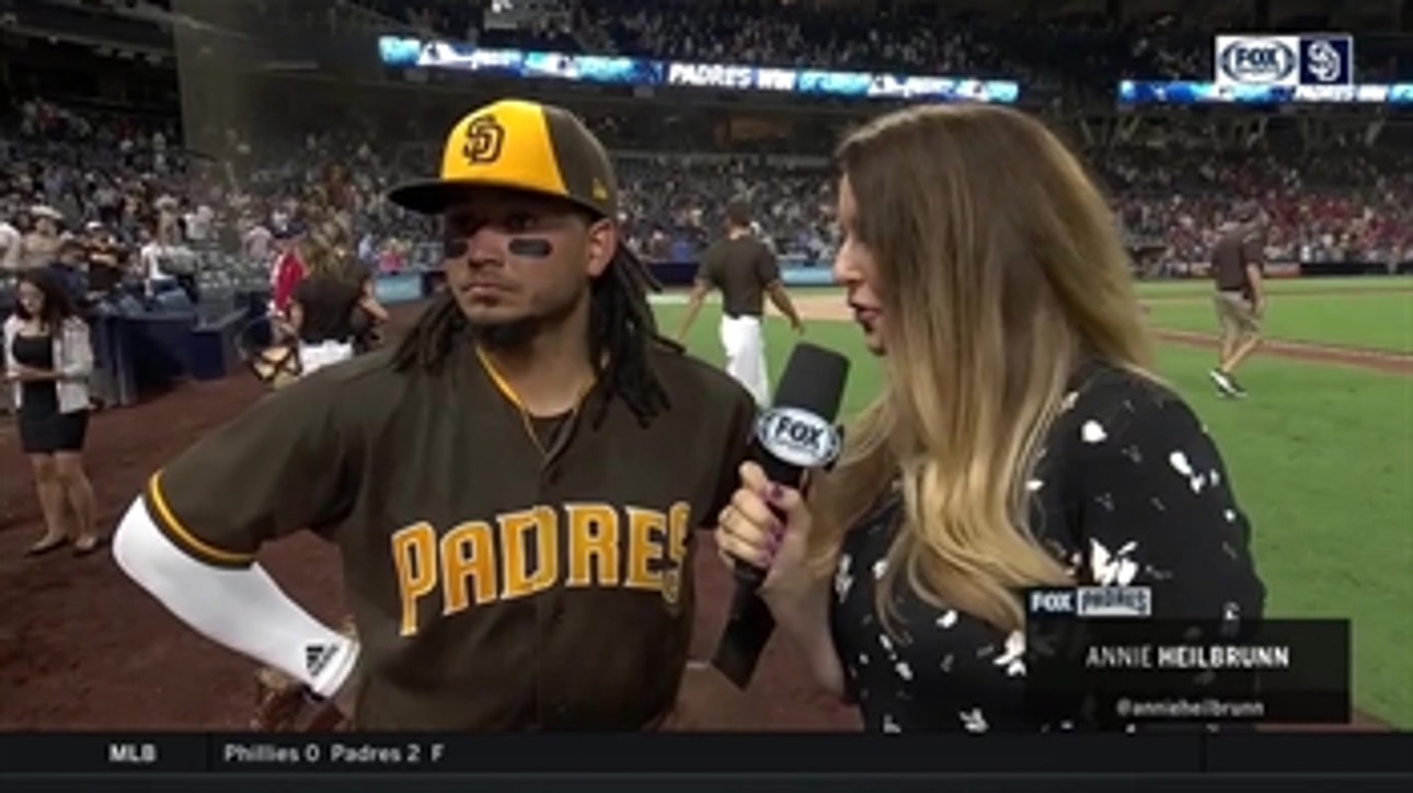 Freddy Galvis talks about the win, Jacob Nix's MLB debut
