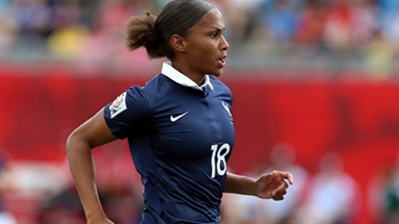 Delie gives France early 1-0 lead - FIFA Women's World Cup 2015 Highlights