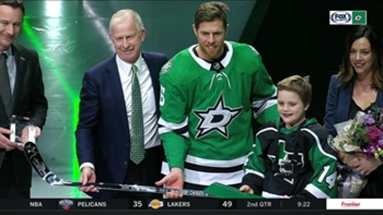 Joe Pavelski Celebrates His 1000th Game | Stars Live