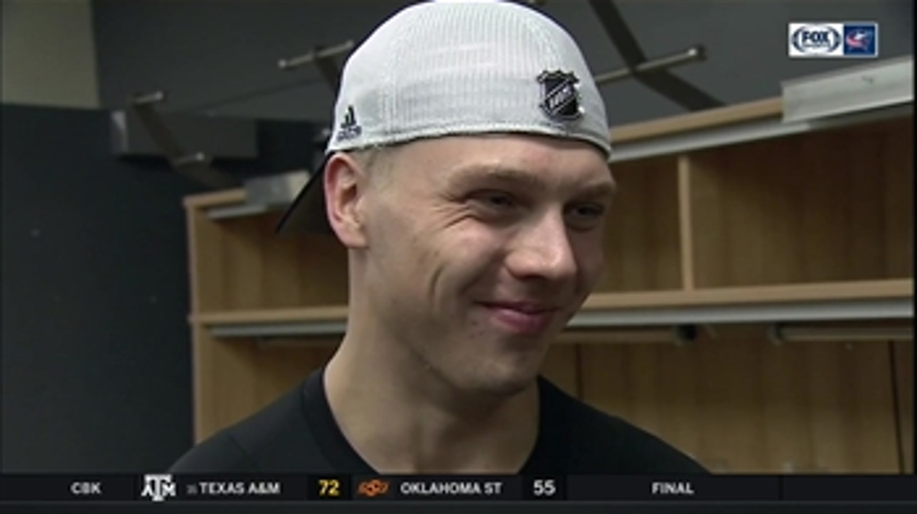 Markus Nutivaara calls win over Buffalo a little 'too exciting'