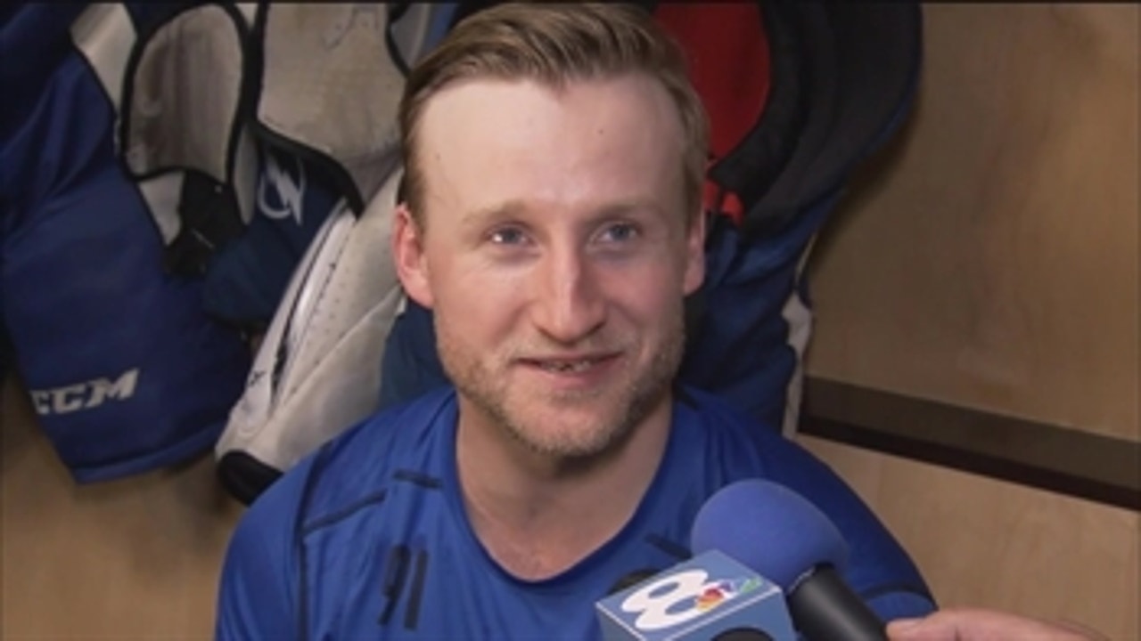 Steven Stamkos on crowd at Skills Competition: That was amazing