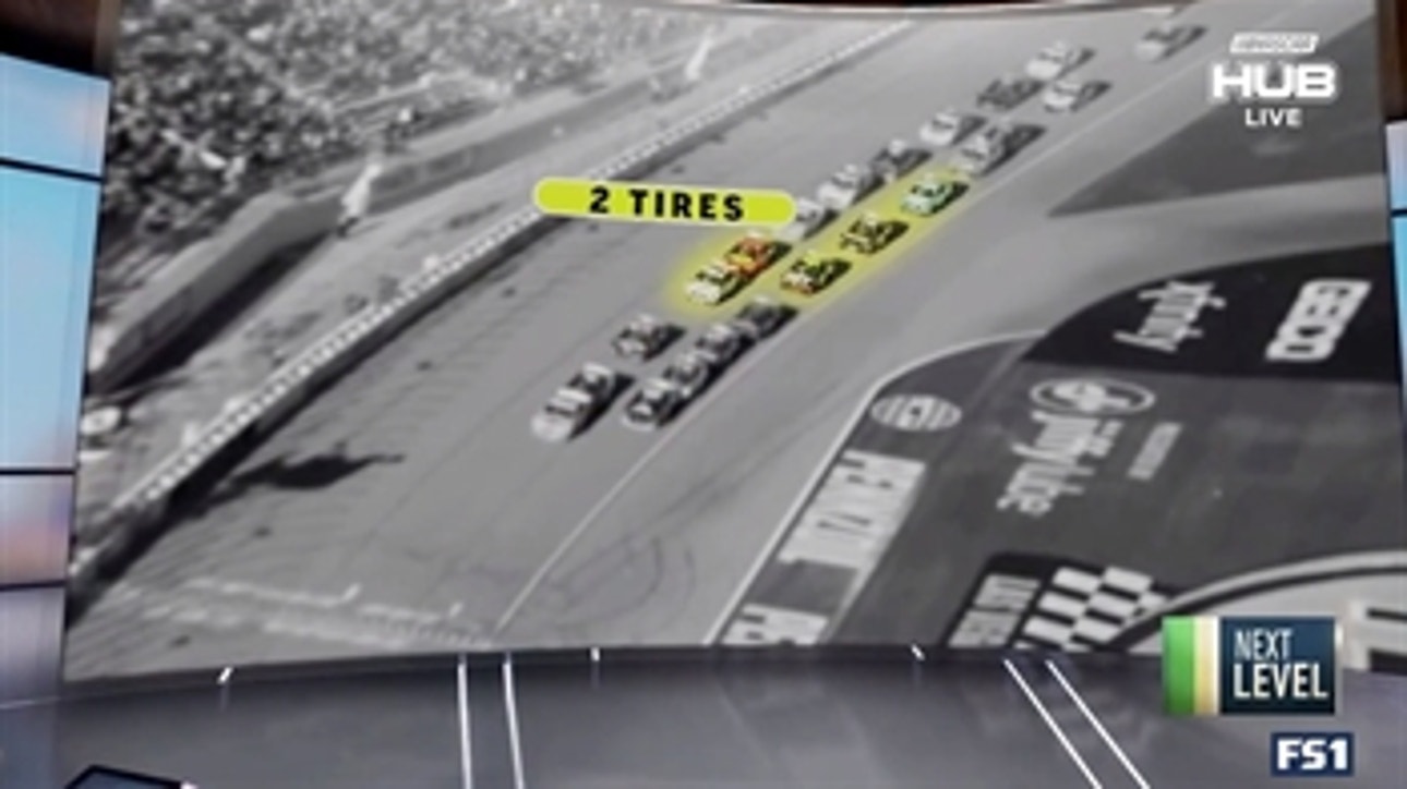 Brad Keselowski breaks down the final restart at Las Vegas Motor Speedway ' NASCAR RACE HUB