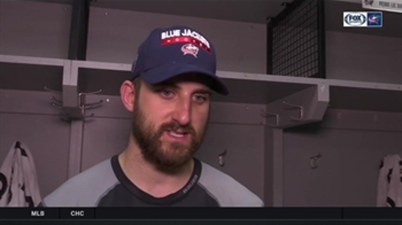 Nick Foligno on Game 6 in Columbus: 'We're gonna give them a reason to be loud'