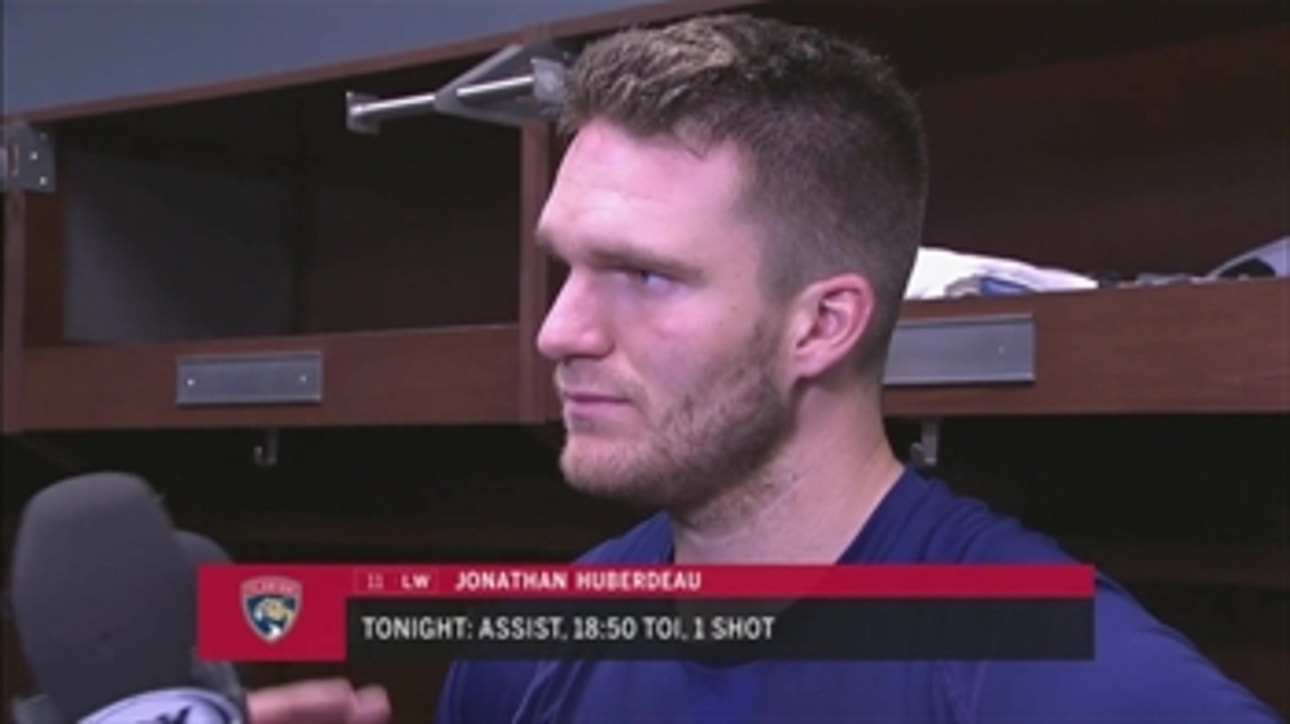 Jonathan Huberdeau: I think this was a huge win for us