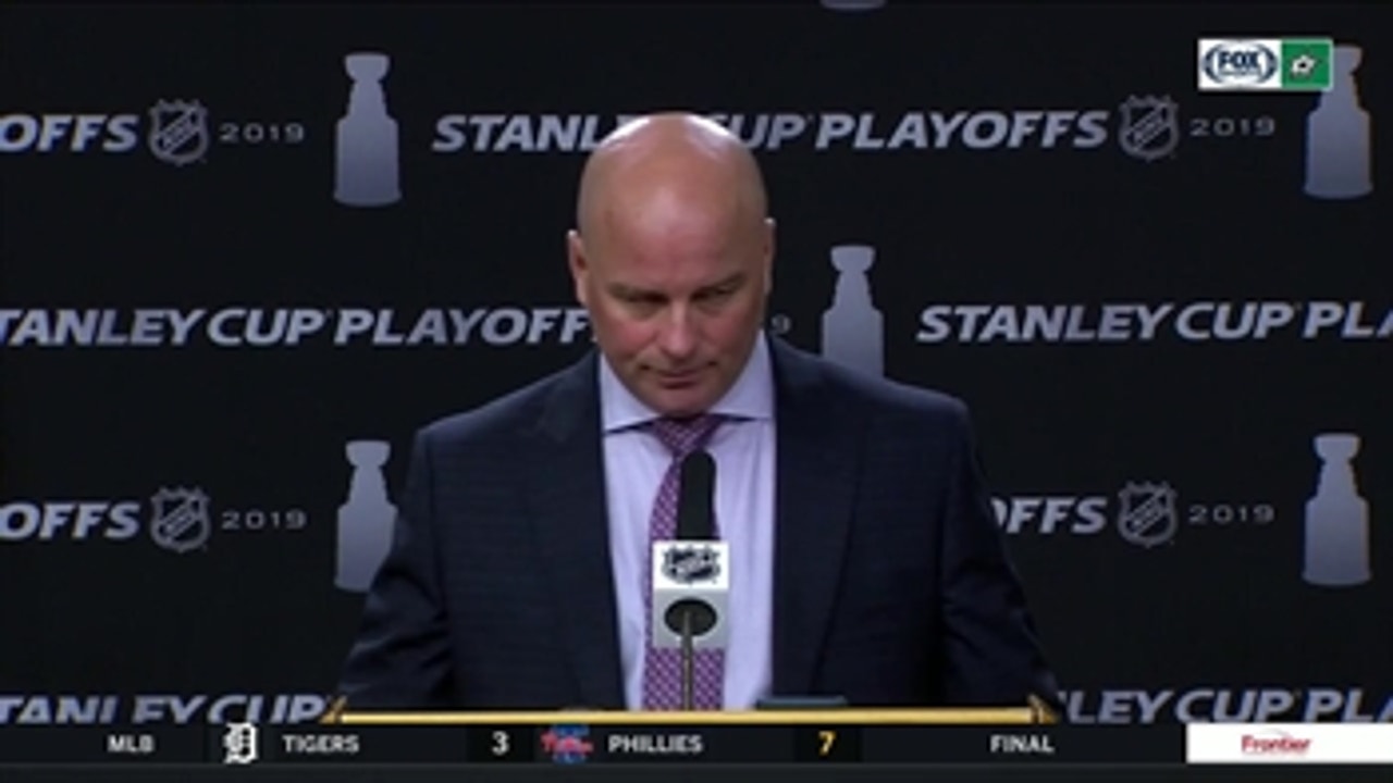 Jim Montgomery: 'We skated and competed a lot better' in Game 4 win' Stars Live