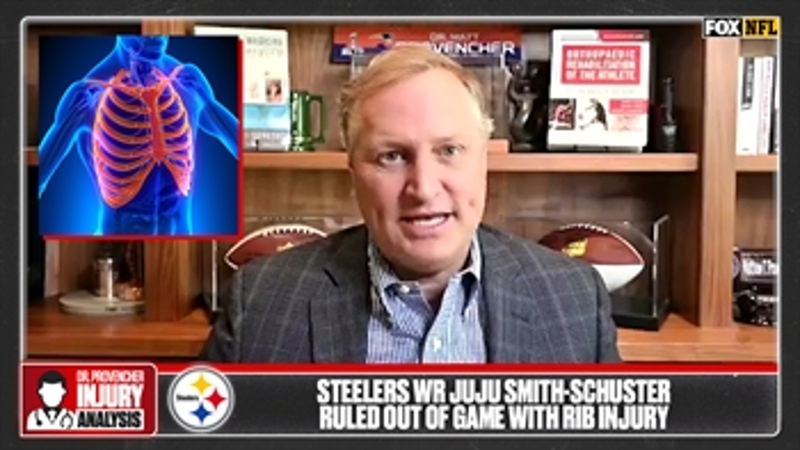 Dr. Matt breaks down JuJu Smith Schuster's injury outlook