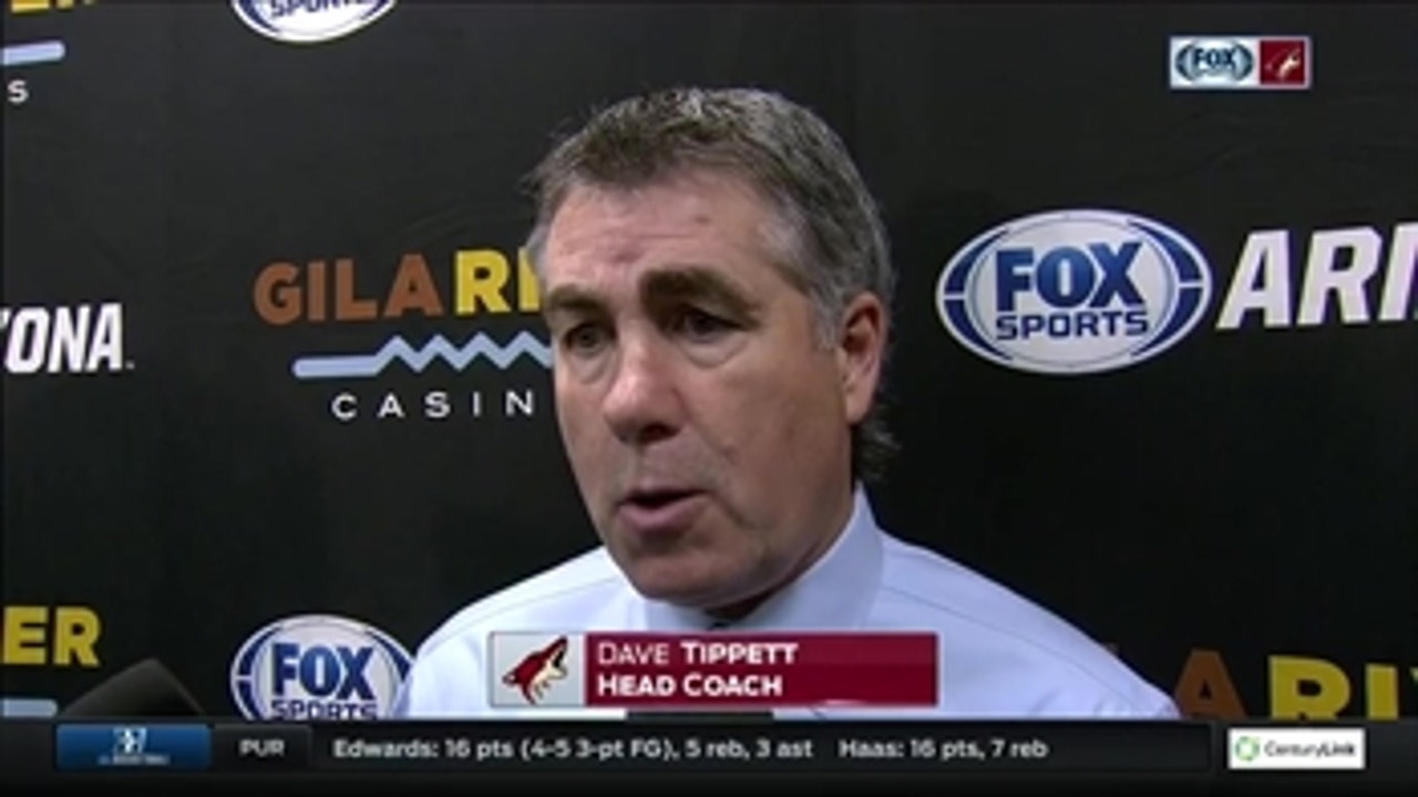 Dave Tippett: We didn't have the energy we needed
