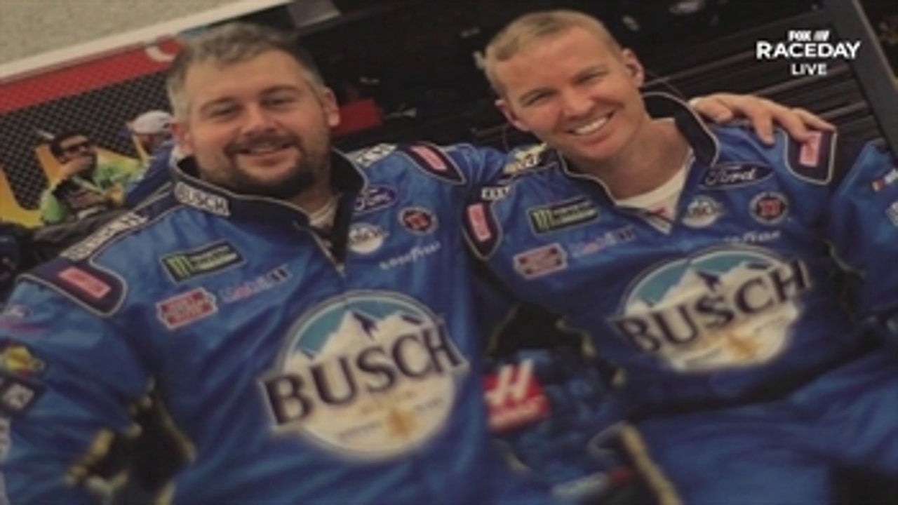 Stewart-Haas Racing tire changer Daniel Smith talks about fighting cancer with his NASCAR brothers