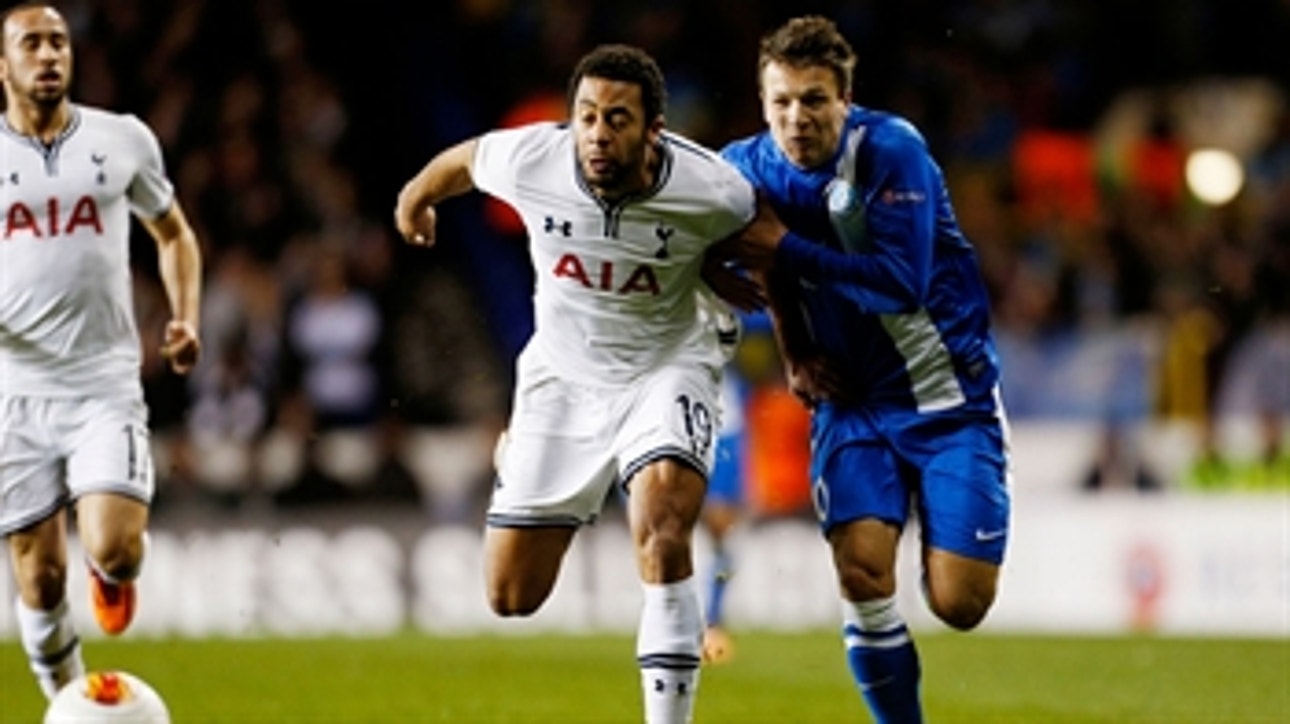 Tottenham v Dnipro UEFA Europa League Highlights 02/27/14