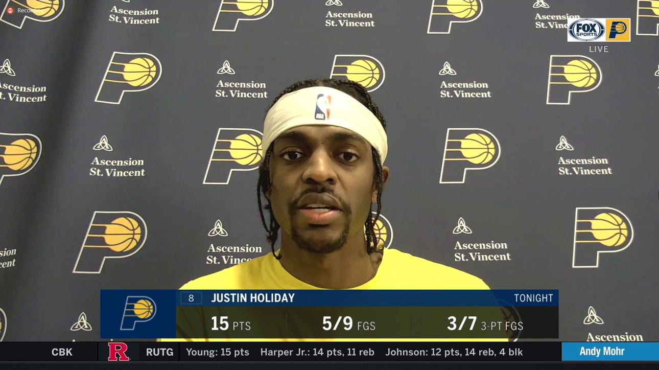 Justin Holiday: 'We just did a really good job testing shots and getting rebounds'