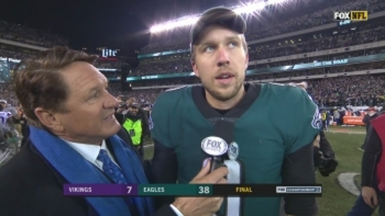Case Keenum to Nick Foles: 'There's no one that deserves this more than you'