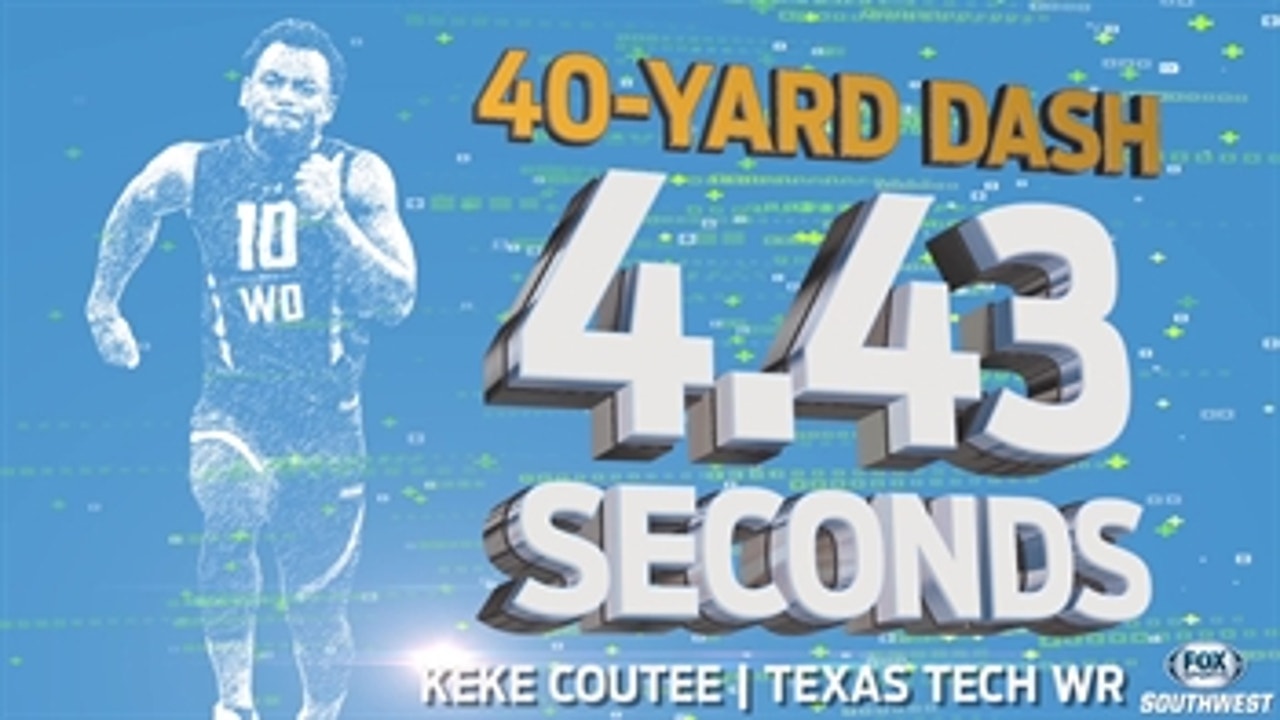 Texas Tech WR Keke Coutee at the NFL Scouting Combine ' Prospect Profiles