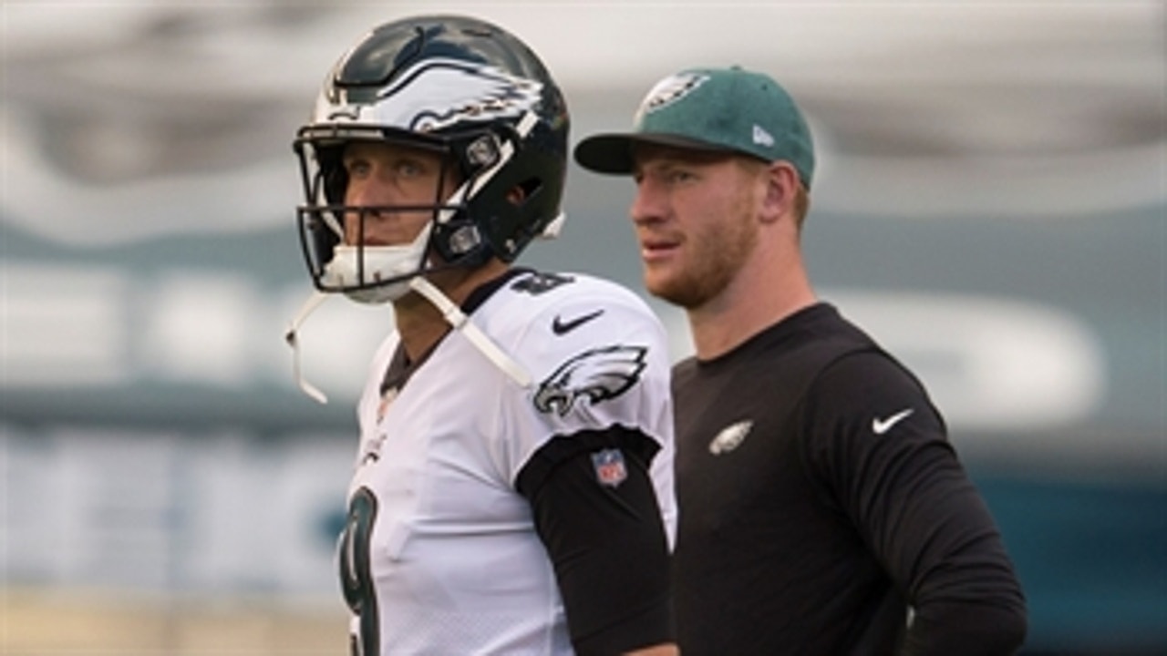 Eric Mangini responds to reports of a rift between the Eagles locker room and Carson Wentz