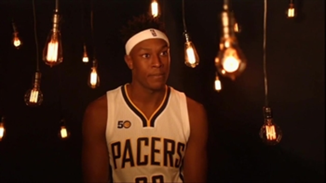 Myles Turner says his biggest improvement this year is defending everywhere