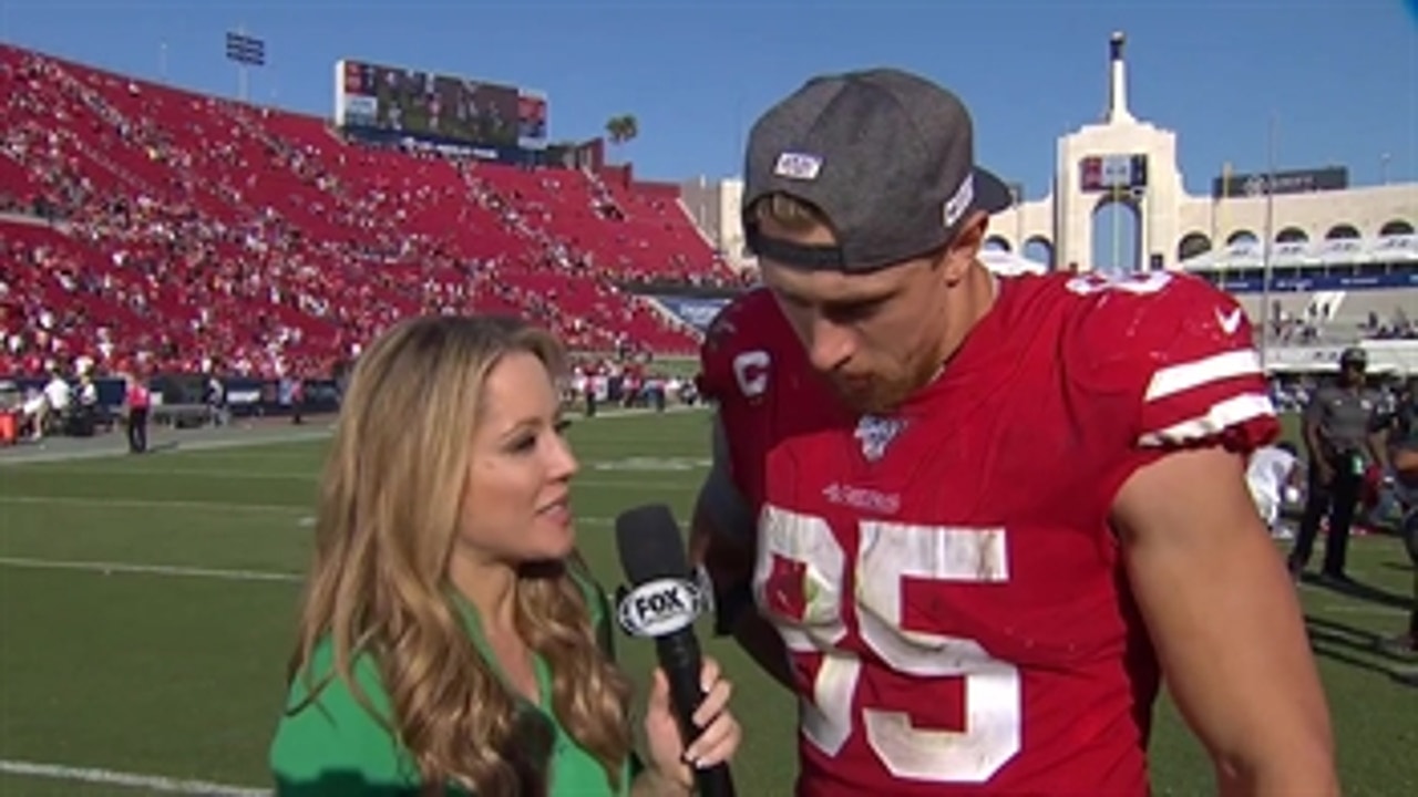 George Kittle: 'We won 10 games in two years and now we sitting at 5-0'