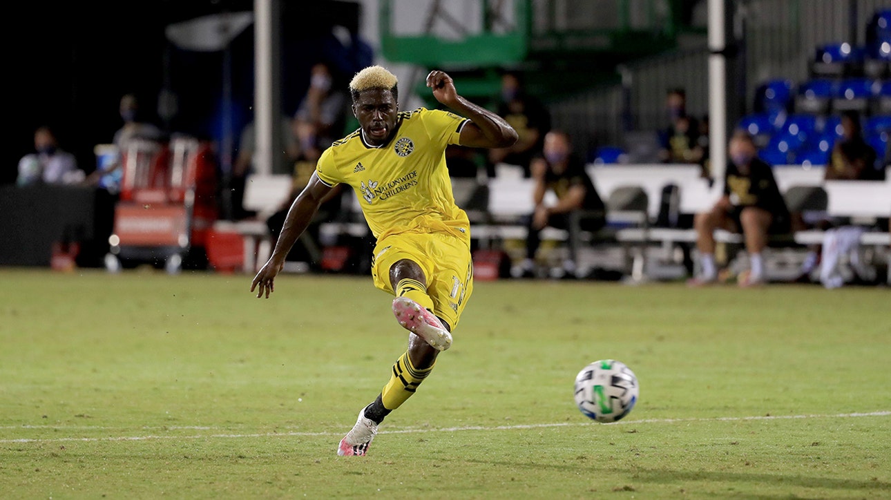 Gyasi Zardes nets two goals in Columbus Crew's 4-0 late-night win over FC Cincinnati