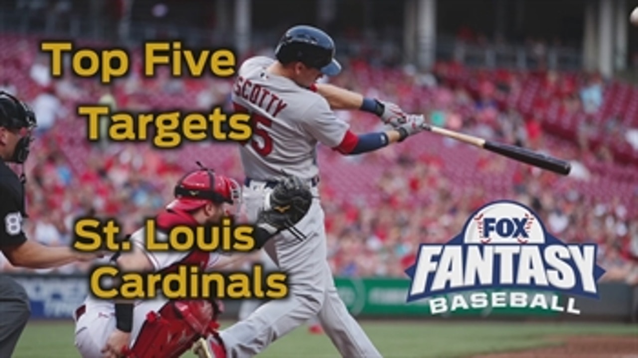 Fantasy Baseball Draft Advice: top five St. Louis Cardinals