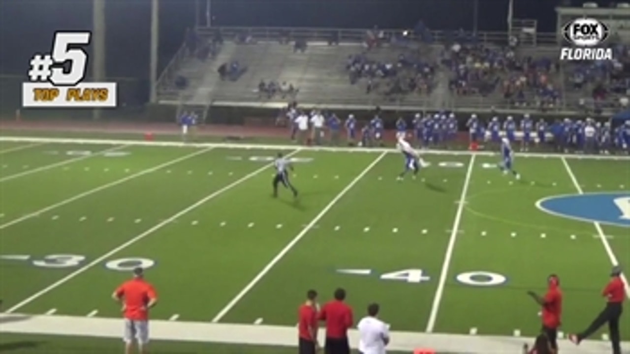 Check out the top Week 9 plays from high school football around Florida