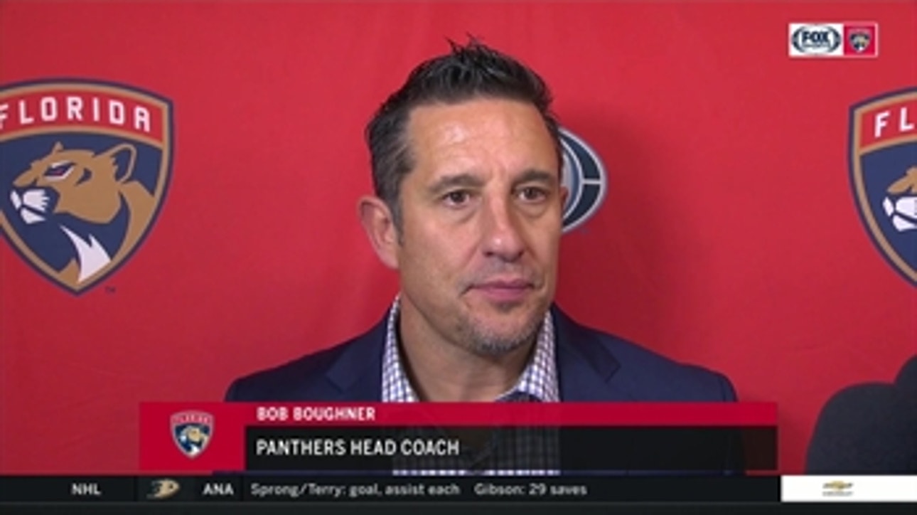 Bob Boughner on special teams, Vincent Trocheck's impact after win over Predators