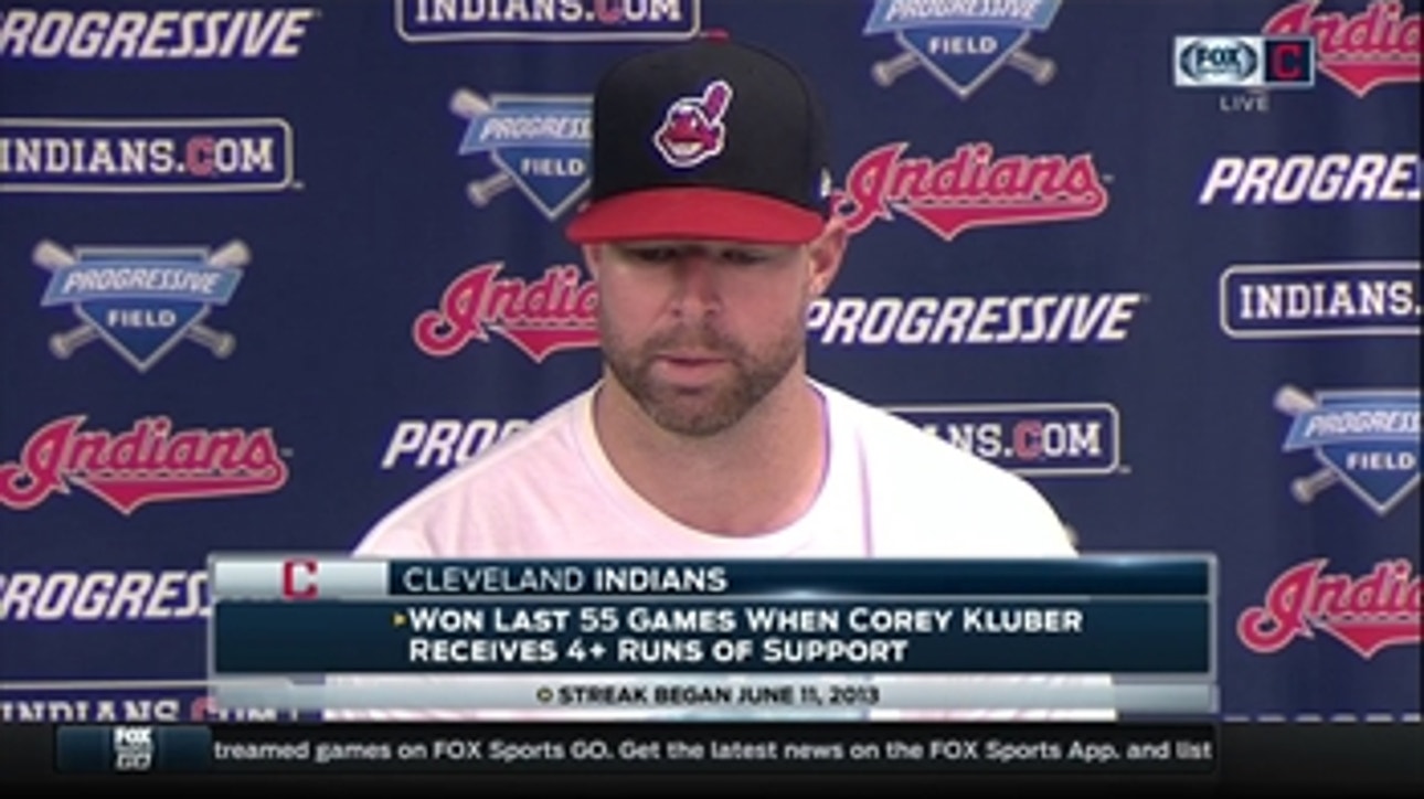 Did Corey Kluber have an early advantage in his start Sunday?