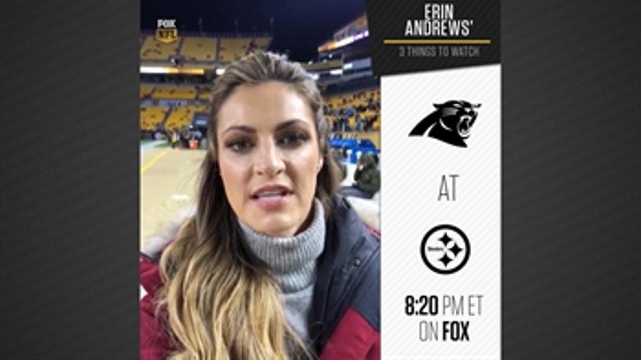 Erin Andrews'  3 Things to Watch for the Carolina Panthers on TNF
