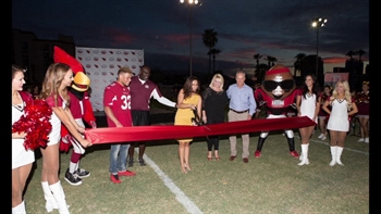 Super Bowl/Cardinals team effort brings new field to ASU Prep