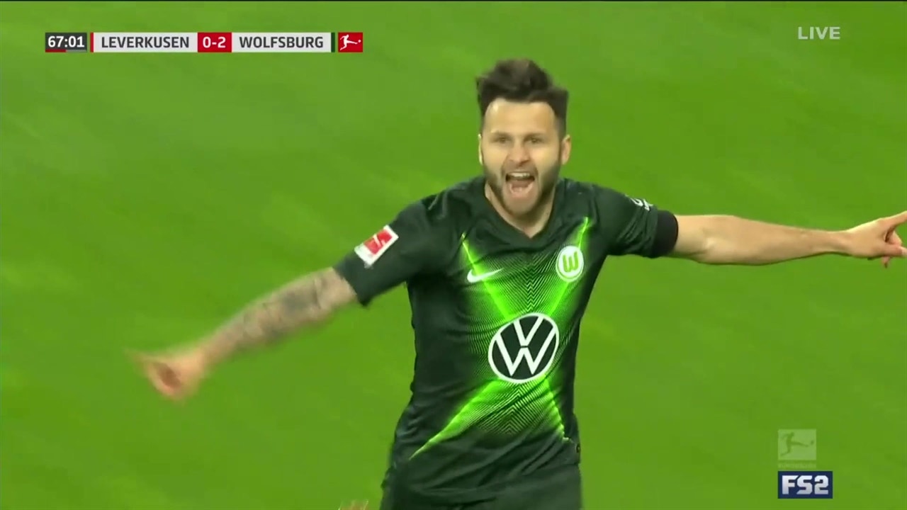 Wolfsburg stuns Leverkusen in 4-1 blowout behind two goals from Marin Pongračić