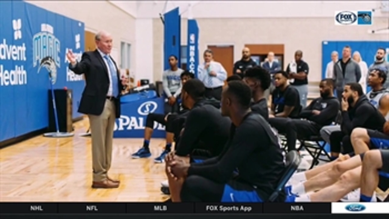 General Martin Dempsey talks leadership with the Magic