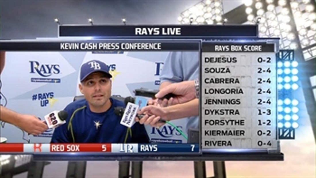 Rays rally past Red Sox