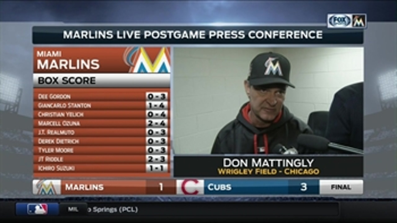 Don Mattingly: 'It was just one of those days'