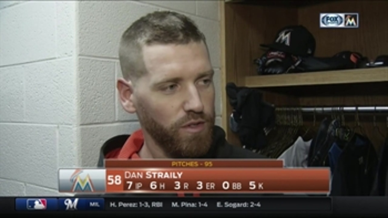 Dan Straily discusses coming back from 1st inning woes