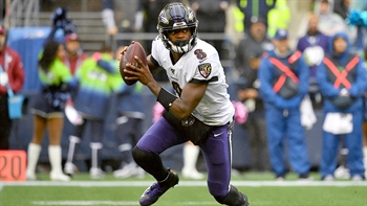 Lamar Jackson's 4th-down TD, Marcus Peters' pick-six lead Ravens past Seahawks